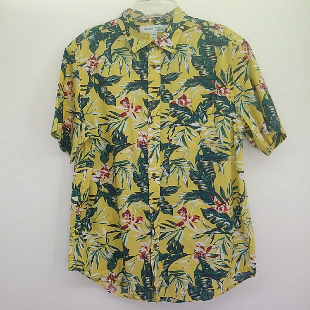 Old Navy The Classic Shirt Slim Fit Built In Flex